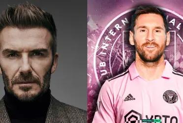 David Beckham has a real problem here.