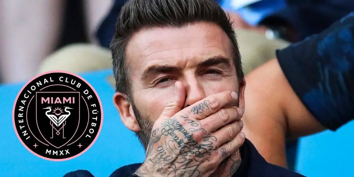 David Beckham, owner of Inter Miami, is very concerned that his club could disappear after some legal problems
 