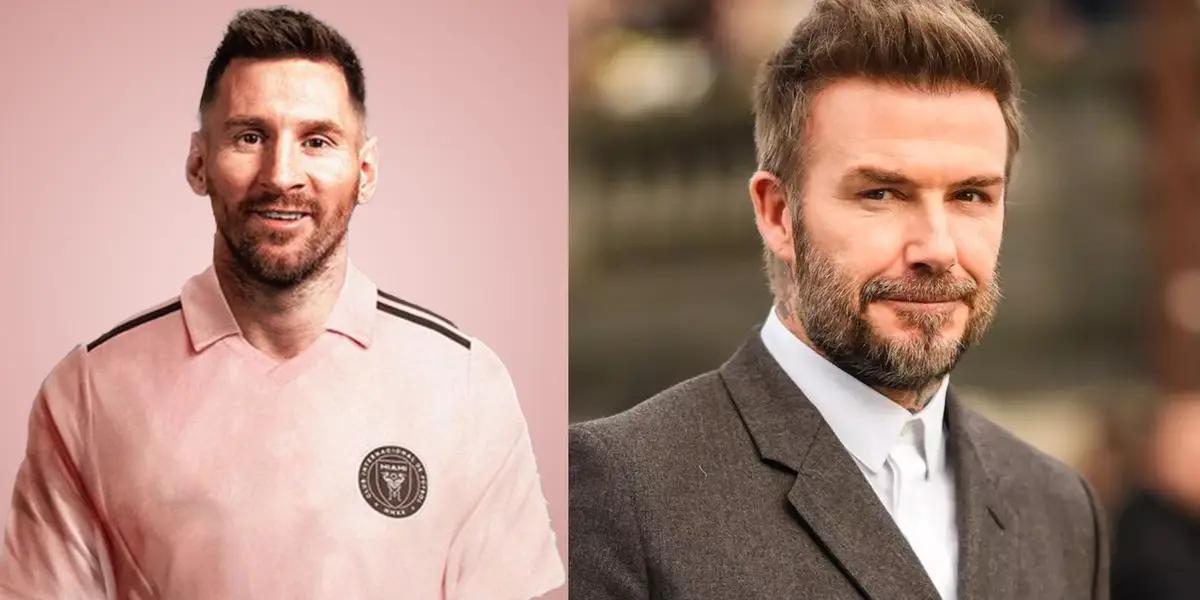 David Beckham's unexpected news from Lionel Messi