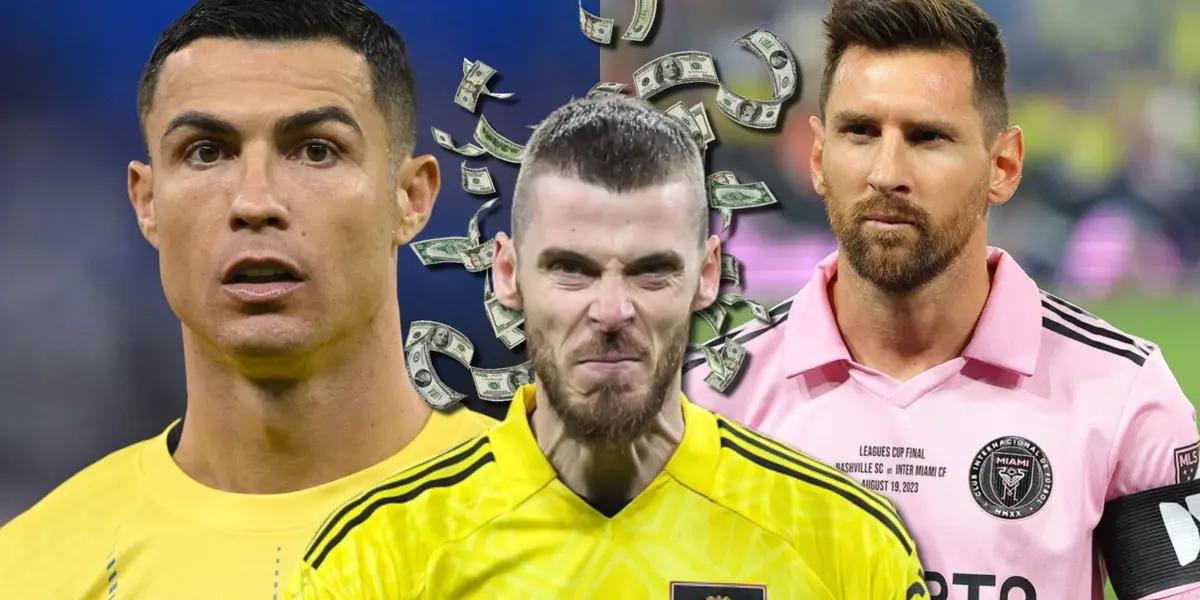 David De Gea could return to the Premier League after refusing to play with Cristiano Ronaldo and Lionel Messi.