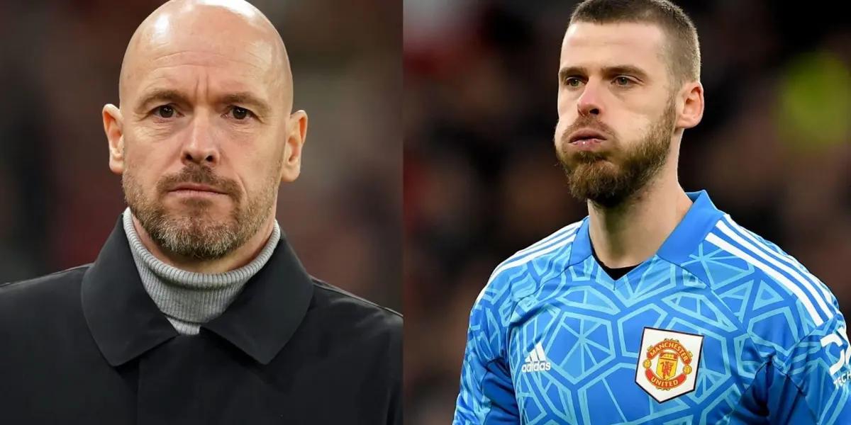 David De Gea reappears for the first time after leaving Manchester United