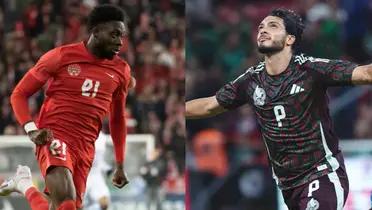 Davies and Jimenez | Photos: @AlphonsoDavies and @miseleccionmx