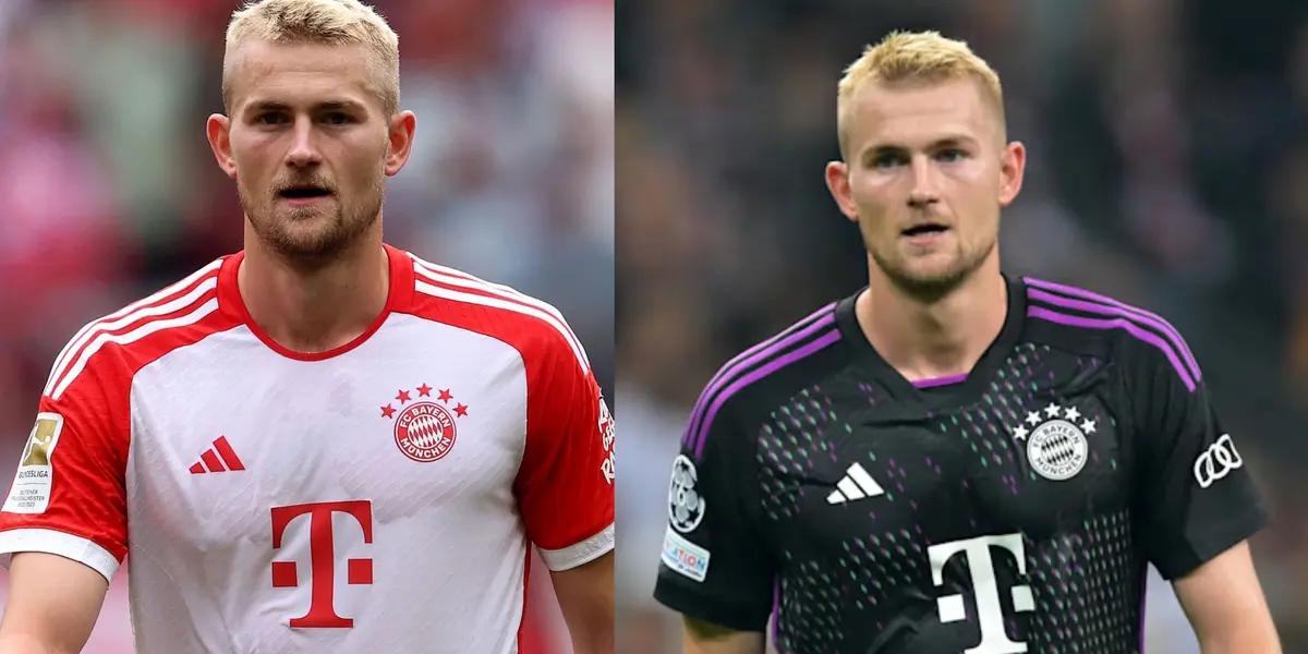 De Ligt and a possible destination in Premier League