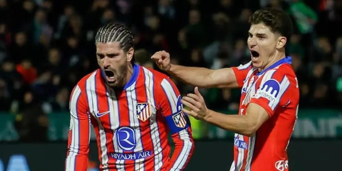 De Paul and Julian Alvarez