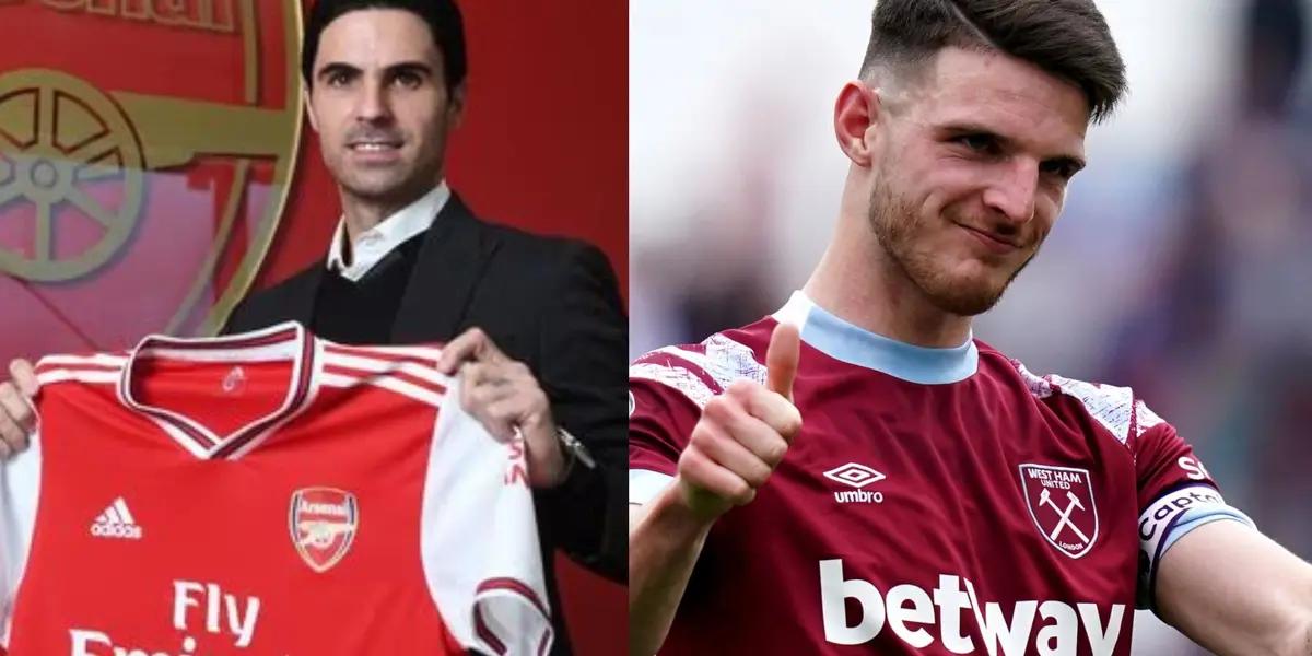 Declan Rice's betrayal to Arsenal, with whom he had everything agreed