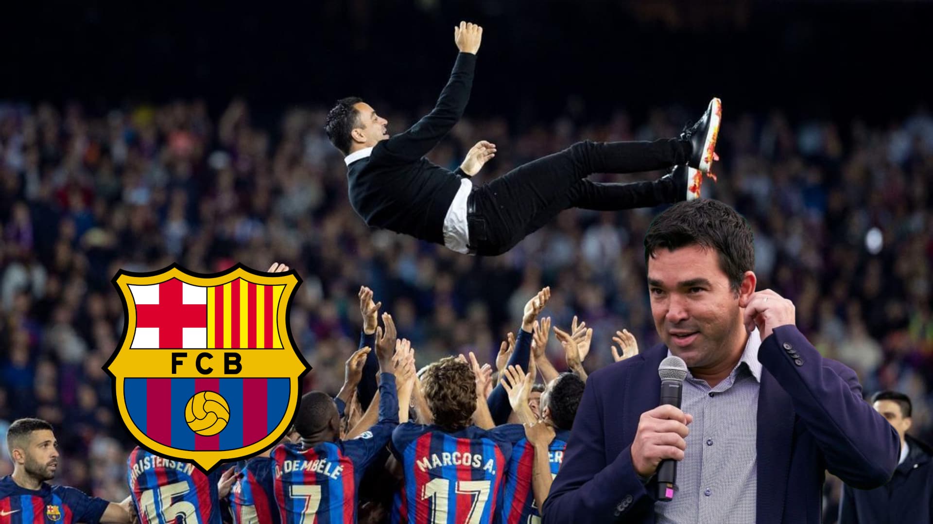 Deco gives an update on the search for Xavi's replacement this summer.