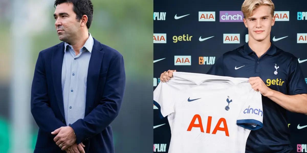 Deco makes bold statement on Bergvall not joining Barcelona instead of Spurs.