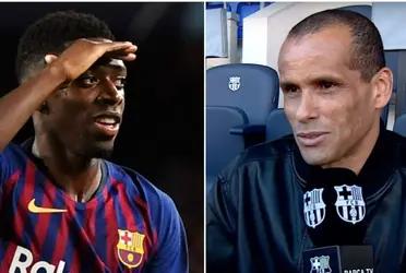 Dembele is highly criticized for his performance and this time it was the turn of former Barcelona Rivaldo
