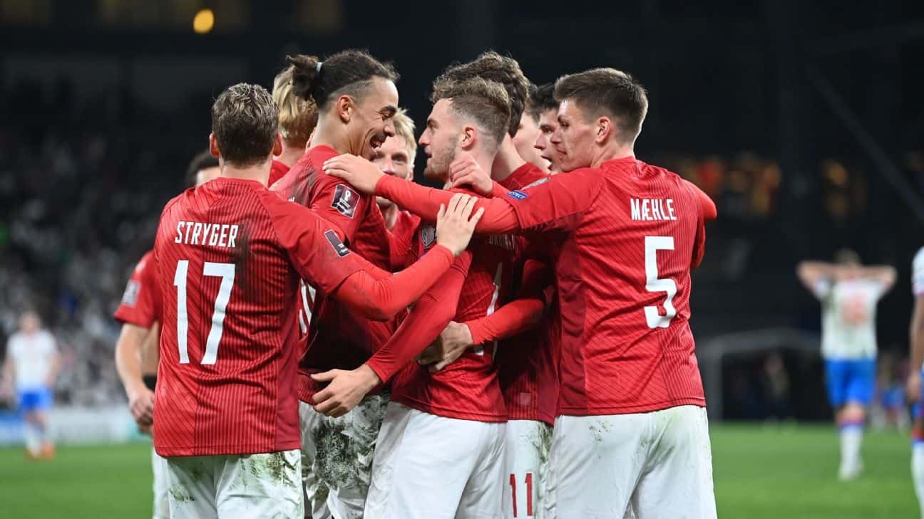 Denmark has the best record in the UEFA series of the World Cup qualifiers. See their numbers.