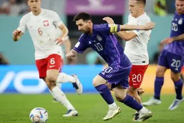 Despite having missed a penalty, the captain of the Argentine team was a nightmare for Europeans