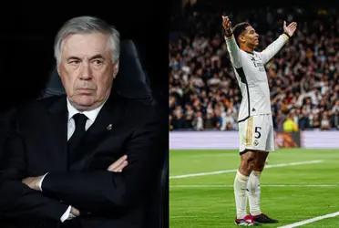 Despite Jude Bellingham's goal, the advice that Carlo Ancelotti gives to the player