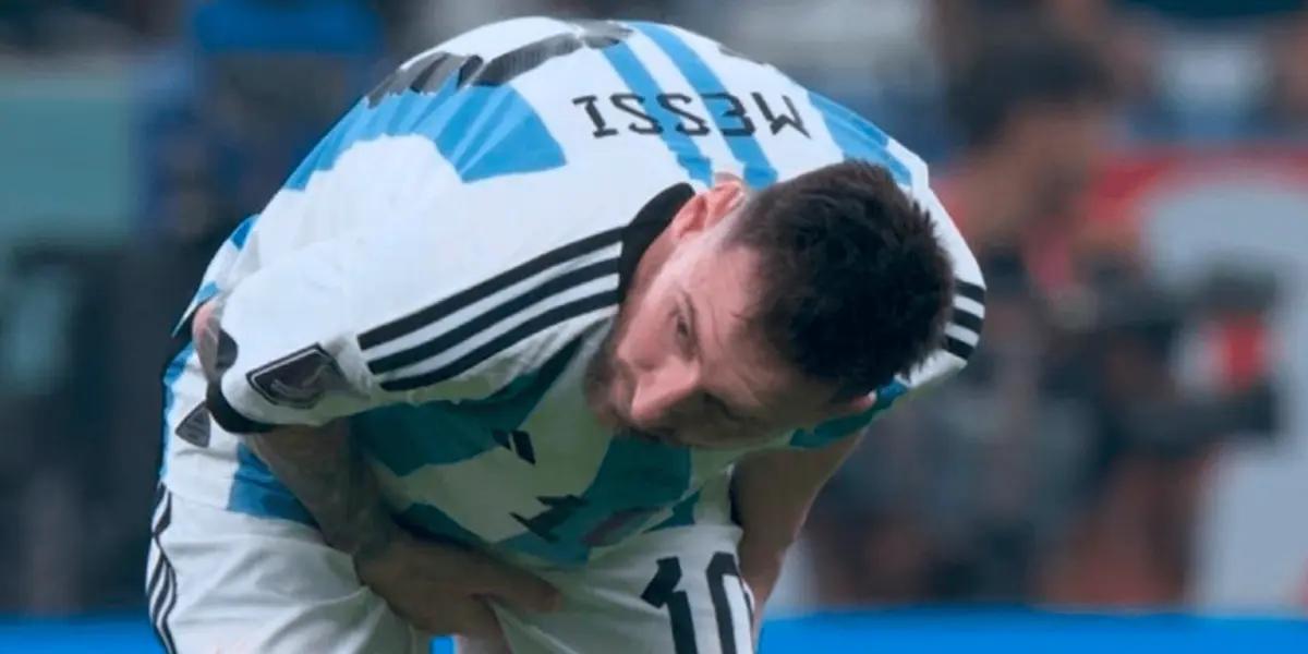 Despite the fact that the Manchester City striker won his job, El Toro showed that the most important thing was the National Team in the Middle East