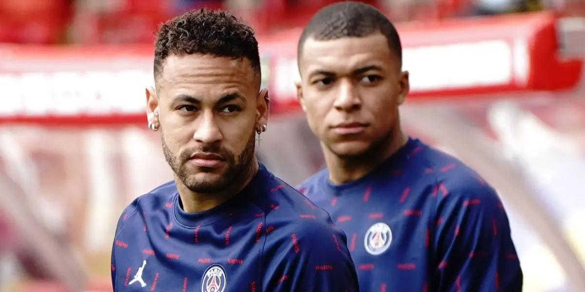 Despite the Frenchman's attitude, the Brazilian came out in defense of his teammate in the Champions League