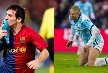 Despite the huge numbers that the Norwegian has, he still has a long way to go to catch up with the Argentine team