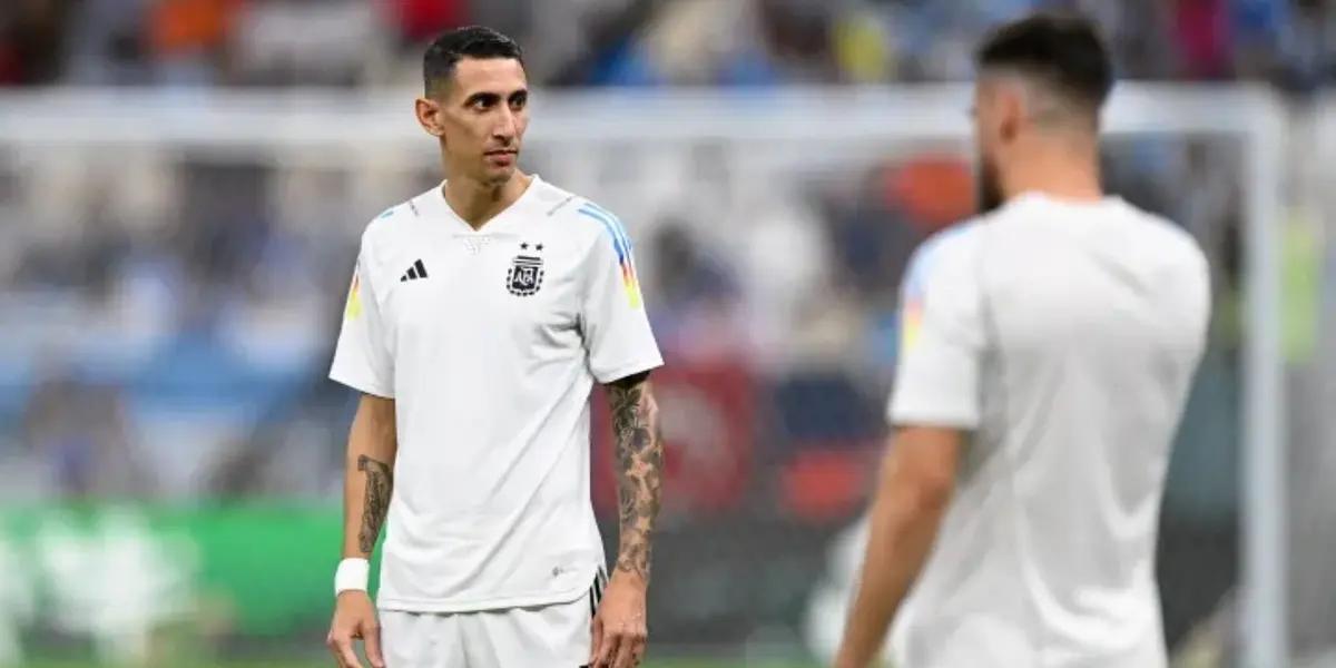 Di Maria did not see minutes against Croatia and in the last hours they revealed the reason for that decision.