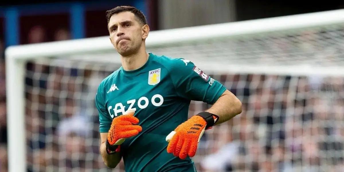 Dibu Martínez can actually move on from Aston Villa now.