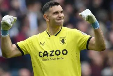 Dibu Martinez is going through a great time in Aston Villa.