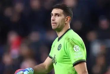 Dibu Martinez received a low blow from the press.