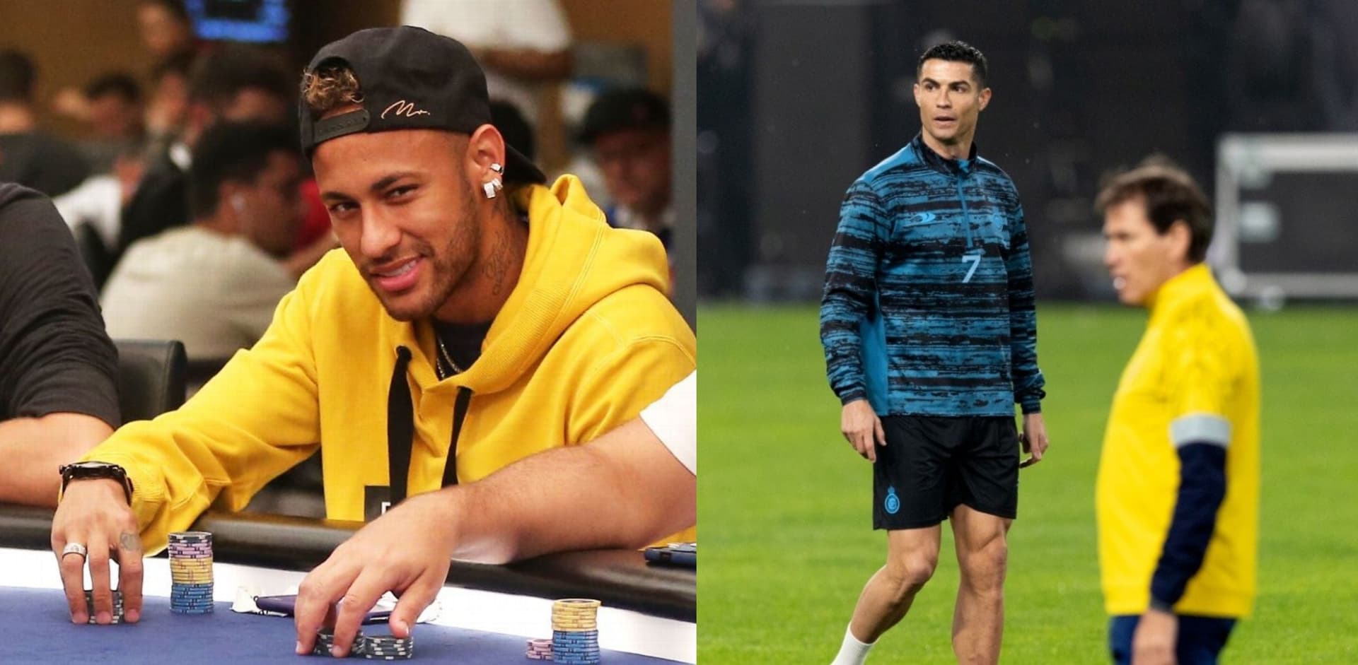 Did you know Neymar was this good playing poker?