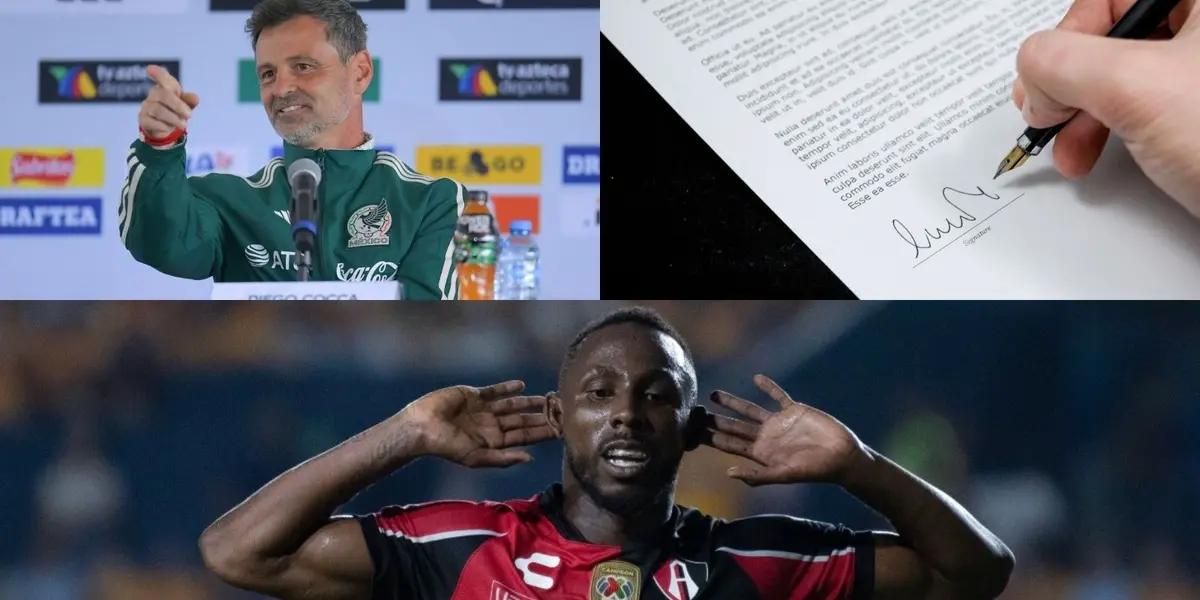 Diego Cocca looks for a new player after the rejection of Alejandro Zendejas