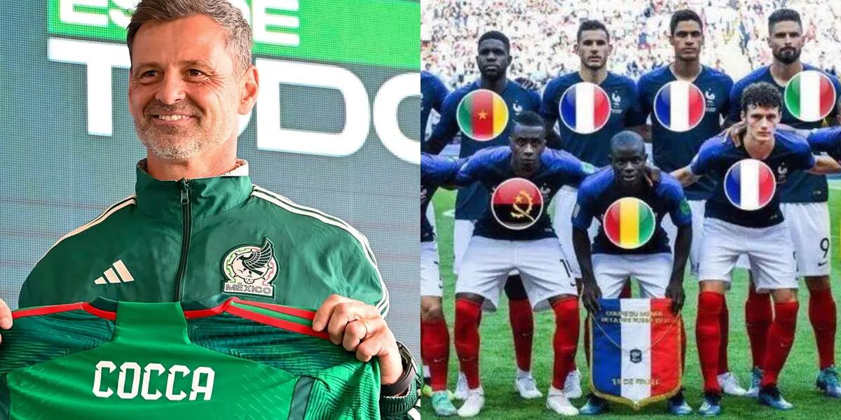 Diego Cocca would think of the naturalized to contribute to the Tri. The first four names are displayed.