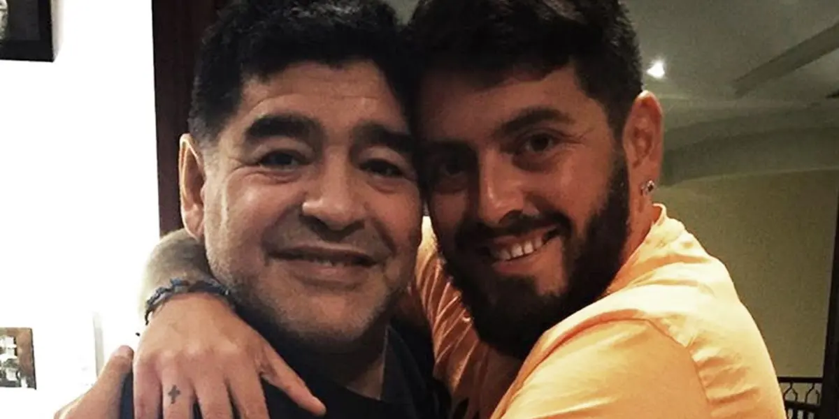 Diego Junior, Diego Maradona's son, travelled to Argentina to visit his grave and heard someone was trying to avoid giving him his fair share of the inheritance of his father.