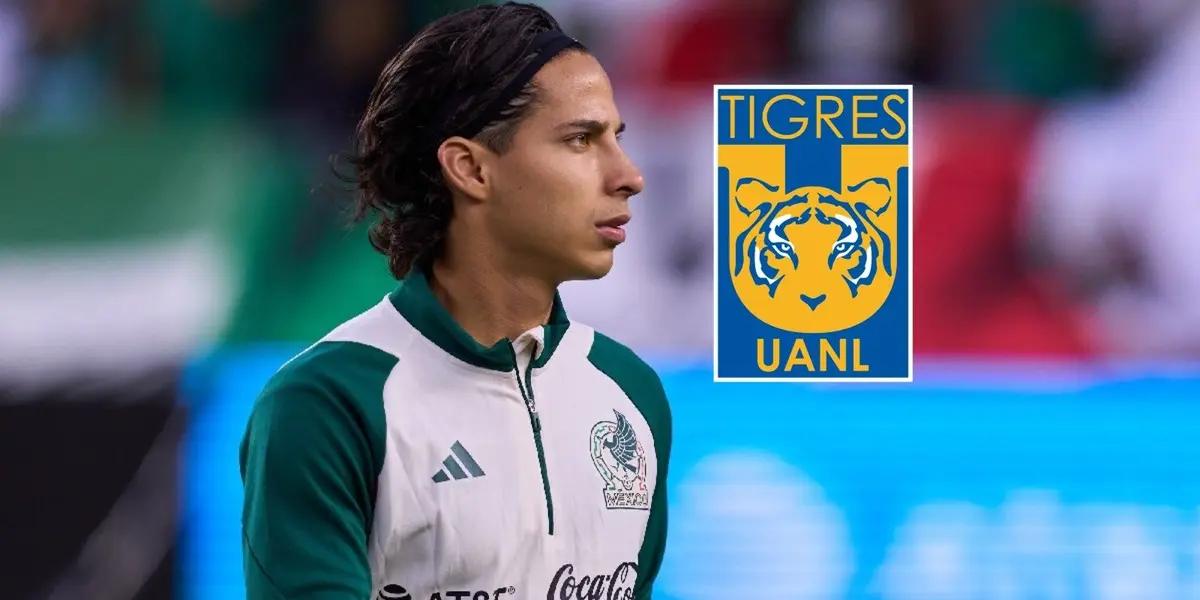 Diego Lainez breaks silence on his return to Mexican soccer, would he accept Tigres' offer?
