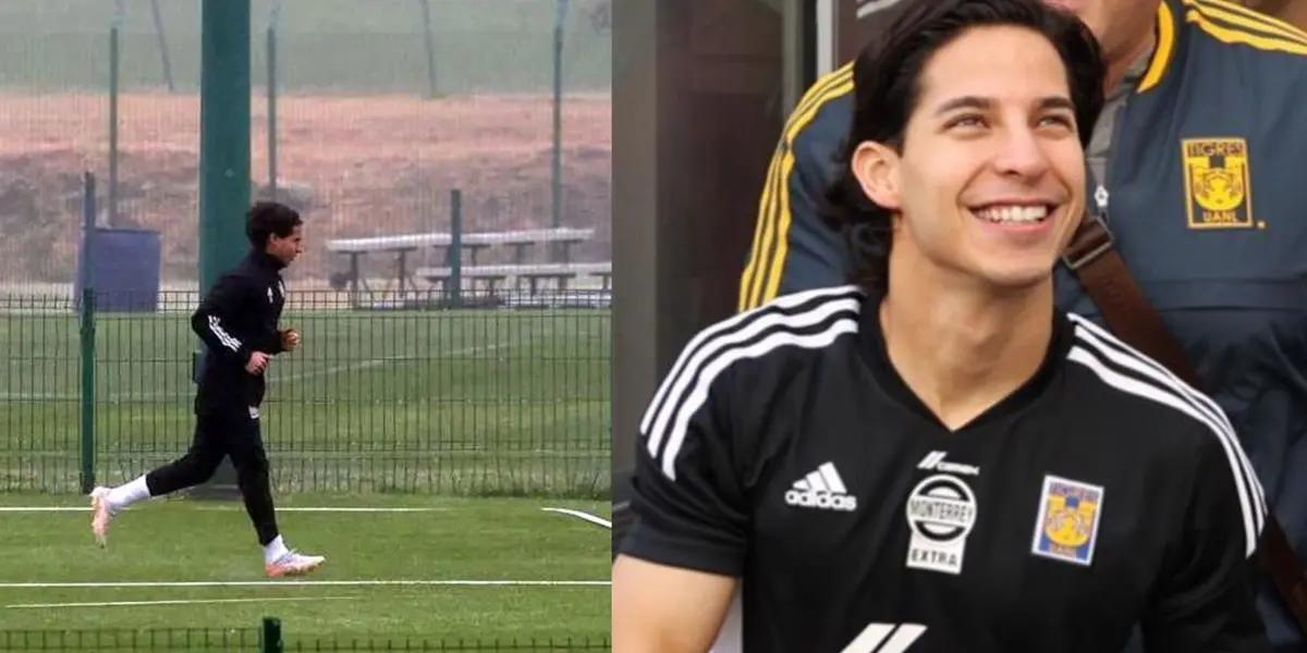 Diego Lainez has already trained with Tigres. He was a bench player in Europe and said no to América. This is what he did when the ball was passed to him