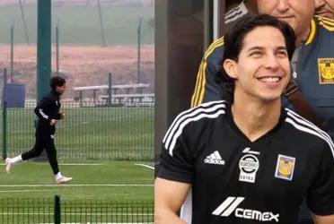 Diego Lainez has already trained with Tigres. He was a bench player in Europe and said no to América. This is what he did when the ball was passed to him