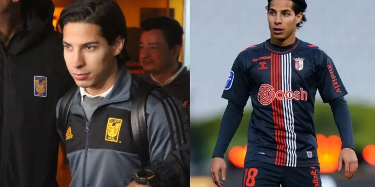 Diego Lainez returned to Mexico after his time in the old continent, said no to América and accepted Tigres' proposal and this is what he looks like physically