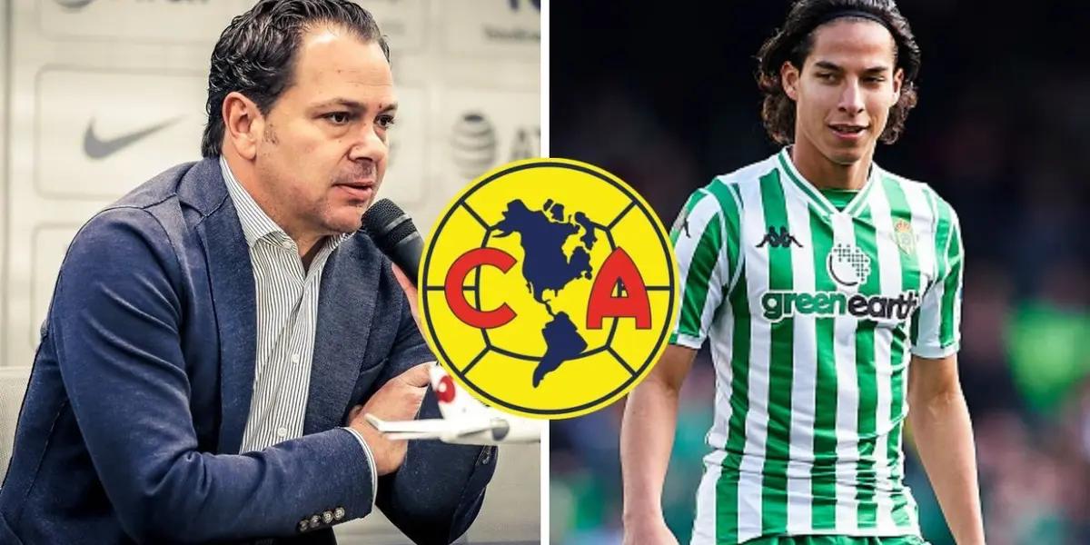 Diego Lainez would leave Real Betis and makes a decision on the offer made by América.
