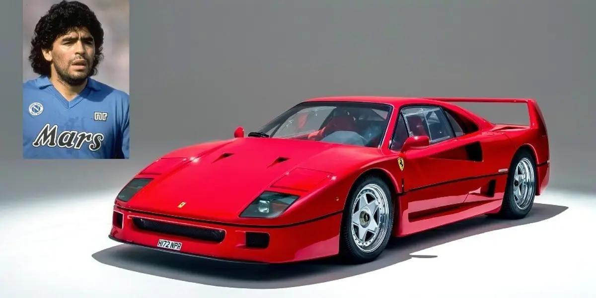 Diego Maradona and Enzo Ferrari starred in a dispute and even included a scam against the president of Napoli