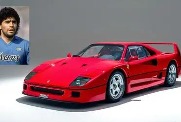 Diego Maradona and Enzo Ferrari starred in a dispute and even included a scam against the president of Napoli