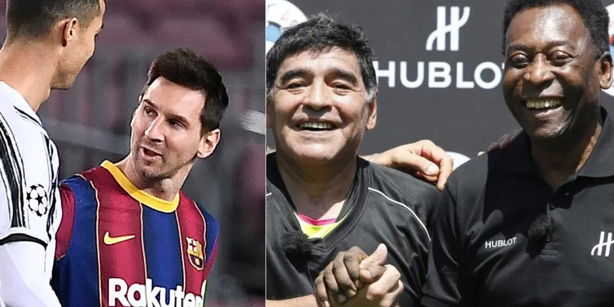 Diego Maradona continues to generate a great revolution after his death and this time he again surpassed the best players in the world but Zlatan Ibrahimovic could make it all end