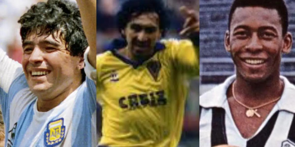 Diego Maradona once said that there was a better player than him and that Pele and now I pay tribute to him more than a week after his death