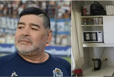 Diego Maradona was one of the soccer players who had the most money, however the conditions of how he lived his last days were not according to his fortune