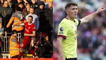 Diogo Jota scored his 6th goal in his last 8 Premier League games while O'Shea scores his first.