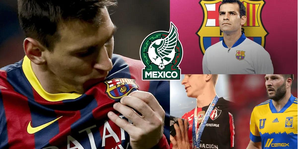 Don't call foreigners anymore. There's a kid who's a star, he officially signed for Barcelona and Rafa Márquez could have him.