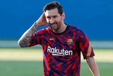 Due to epidemiological reasons, Messi could not be present in the most important game for Barcelona in the first part of the Spanish league.