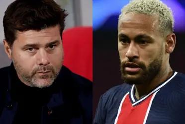 During his first press conference, the Argentine confessed a strange decision that the Brazilian star may now see very well.