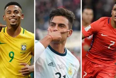 Ecuador, Colombia, Peru, Chile, Uruguay, and Paraguay fight for the two remaining tickets.