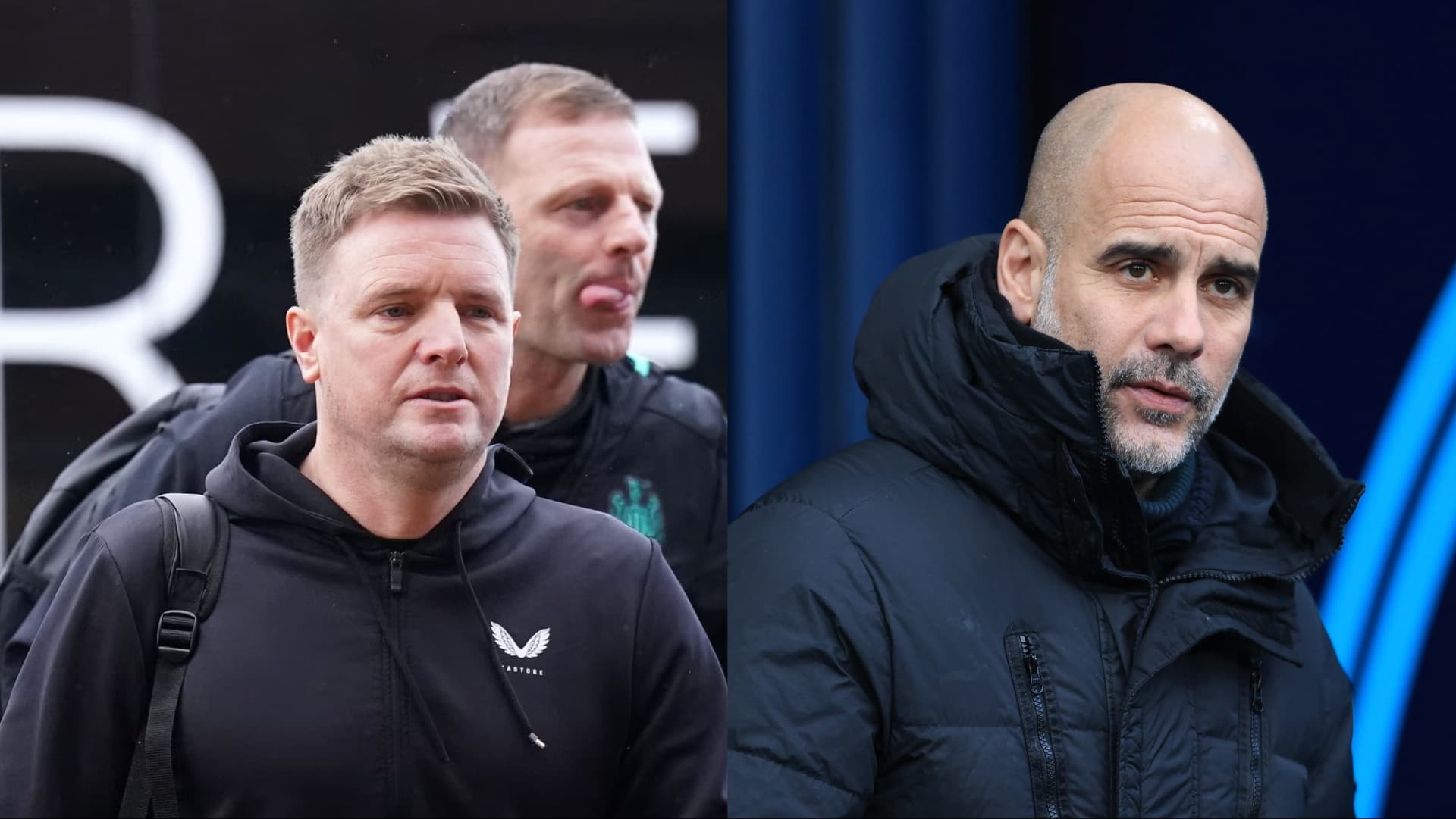 Eddie Howe and Pep Guardiola look for three points in a massive Premier League clash!