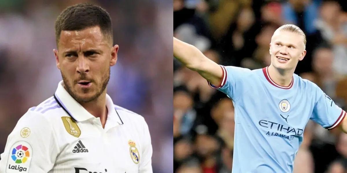 Eden Hazard chose the best player in the world, it's not Haaland