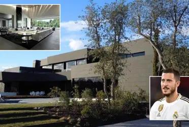Eden Hazard lives in a multi million dollar mansion in Madrid, which he was said to have bought from a Spanish pop star Alejandro Sanz.