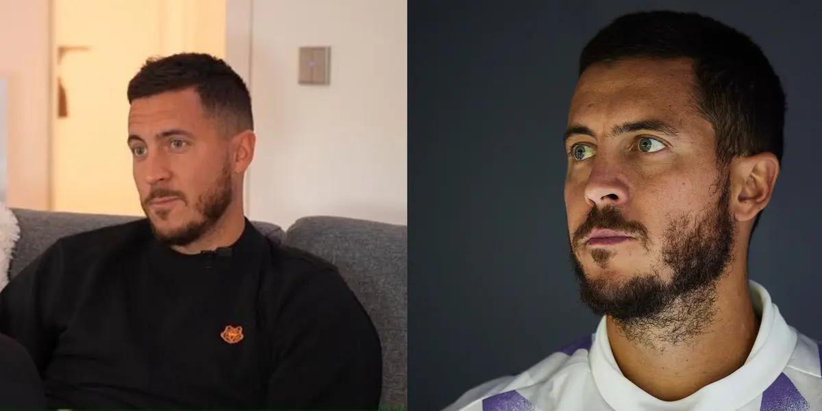 Eden Hazard revealed why he never wanted to take care of himself like Cristiano Ronaldo...