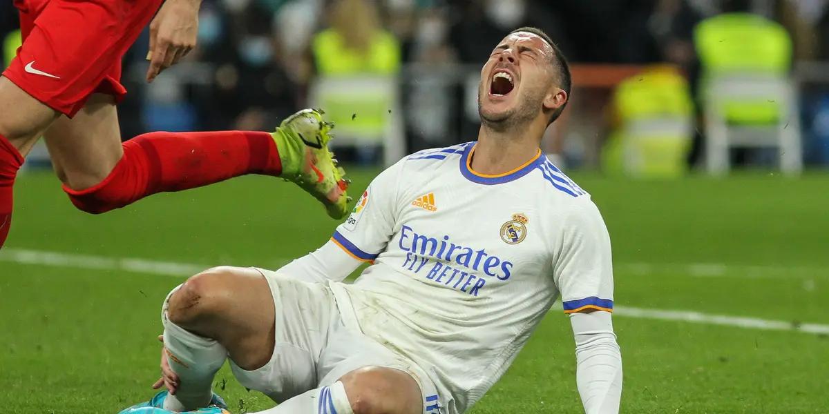 Eden Hazard suffered more than 15 injuries at Real Madrid, and this player seems to be going down the same path.
