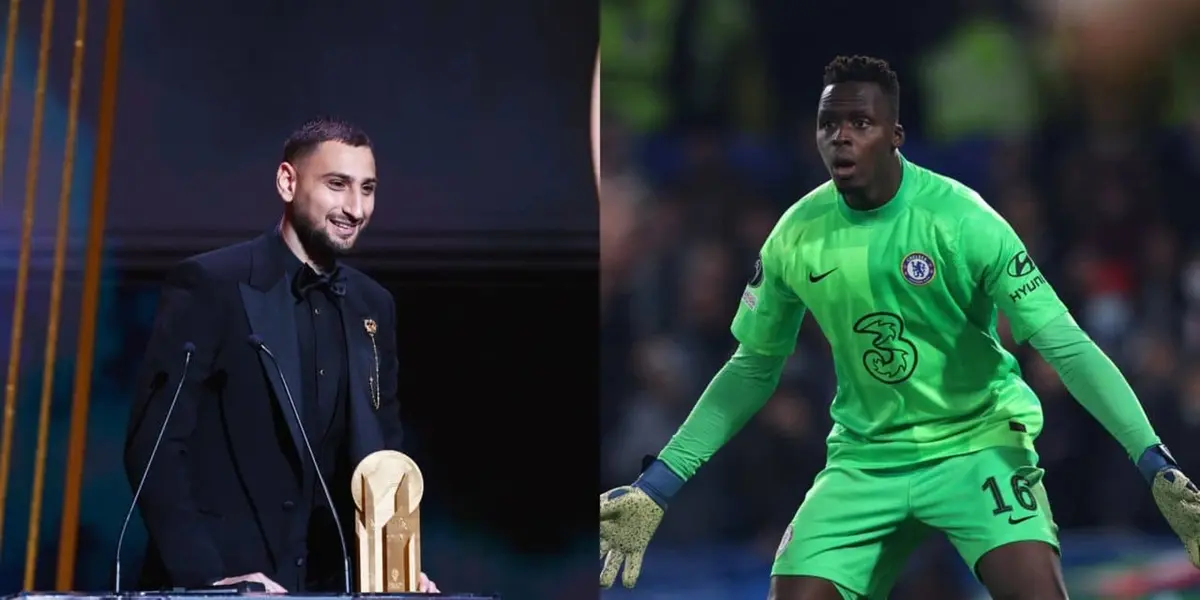 Edouard Mendy lost to PSG goalkeeper Gianluigi Donnarumma in the race for the Yashin award for the best goalkeeper of 2021.