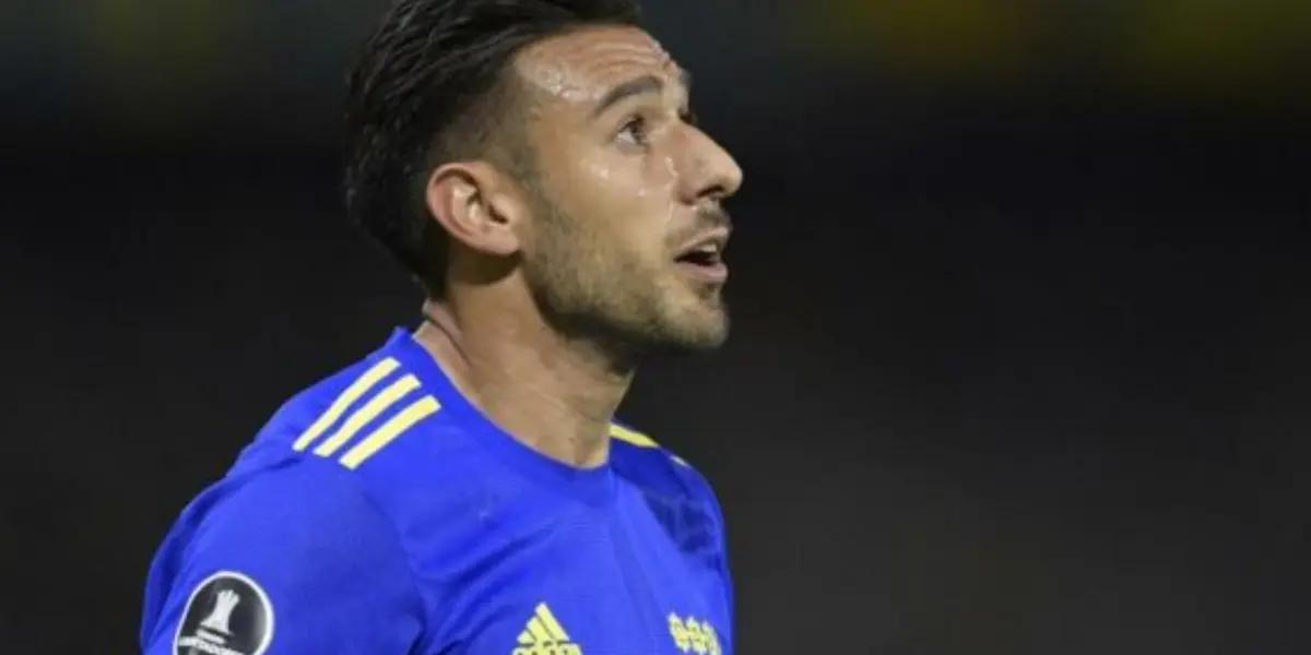 Eduardo Salvio witnessed the Pumas vs Xolos tie from the stands.