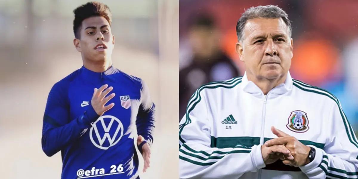 Efrain Alvarez decided to represent USMNT and they were called up to face El Salvador but an unusual mistake leaves him out of the game.