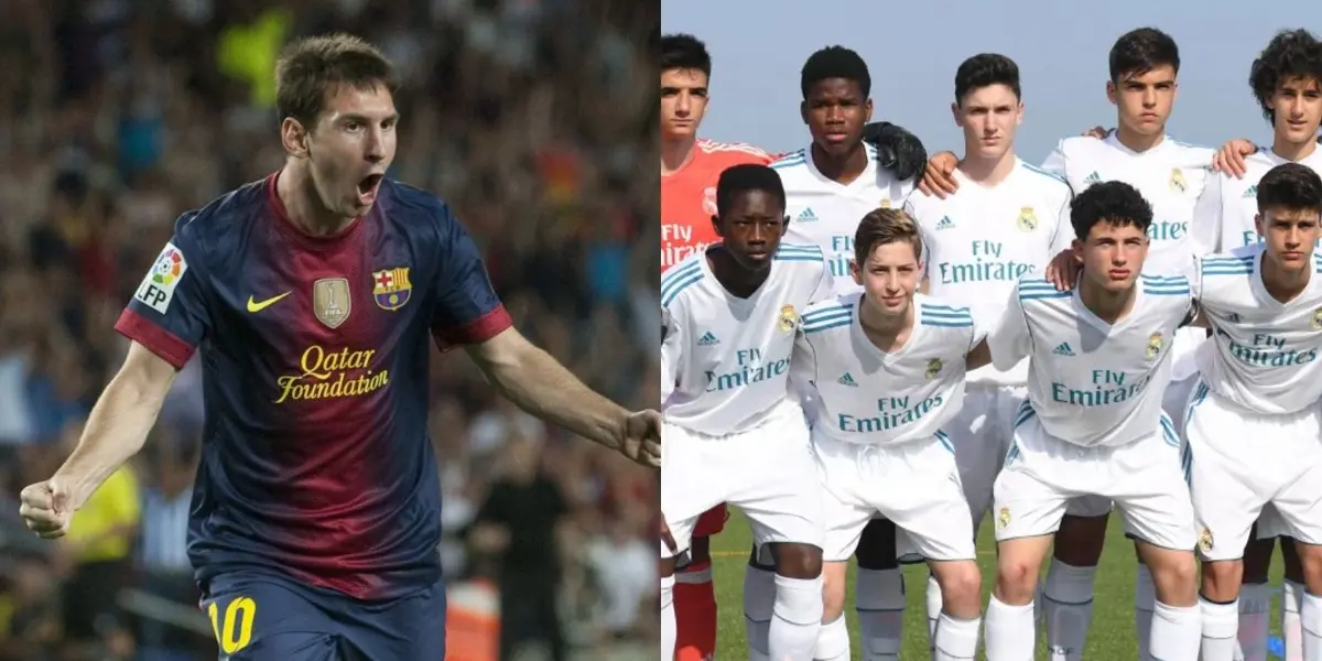 El Real Madrid quería entrenar a su nuevo Lionel Messi pero no le funcionó